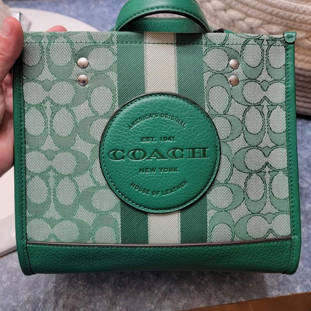 Coach mini tote bag